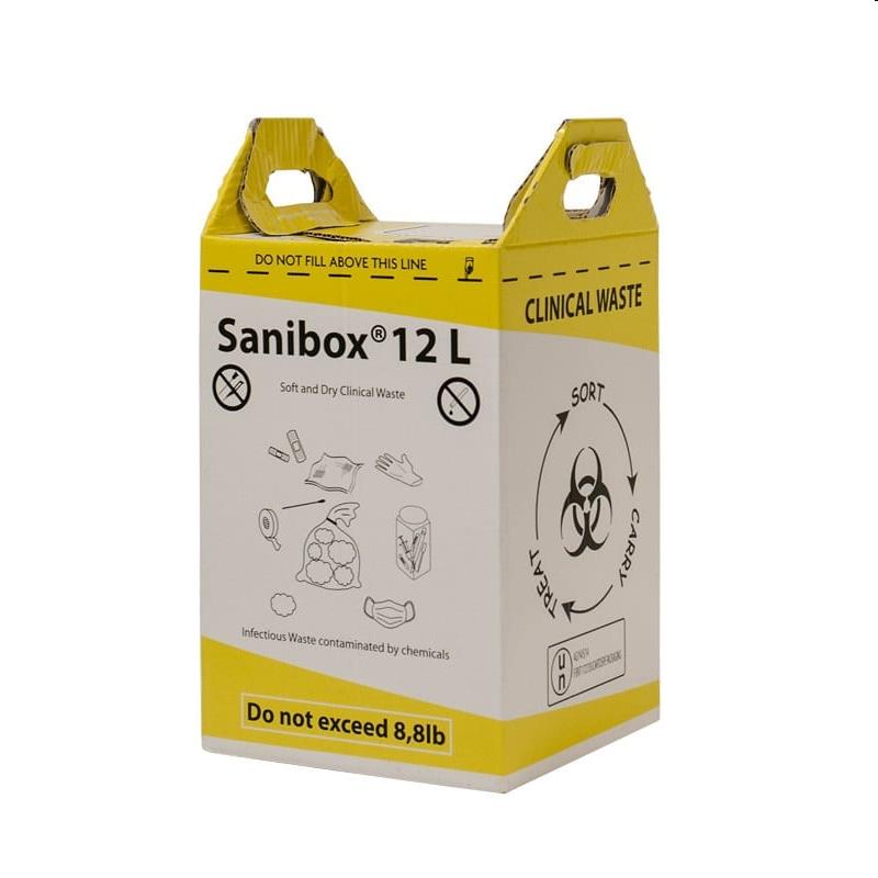 Afvalbak, Vuilnisbak, Karton, Medisch Afval,  Sanibox