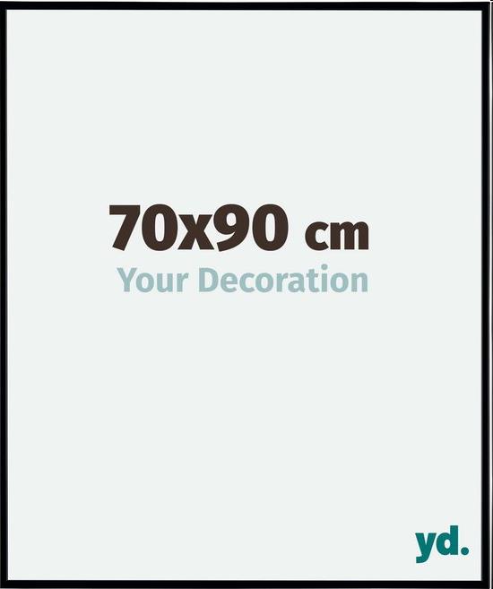 Fotolijst, kunststof, zwart mat