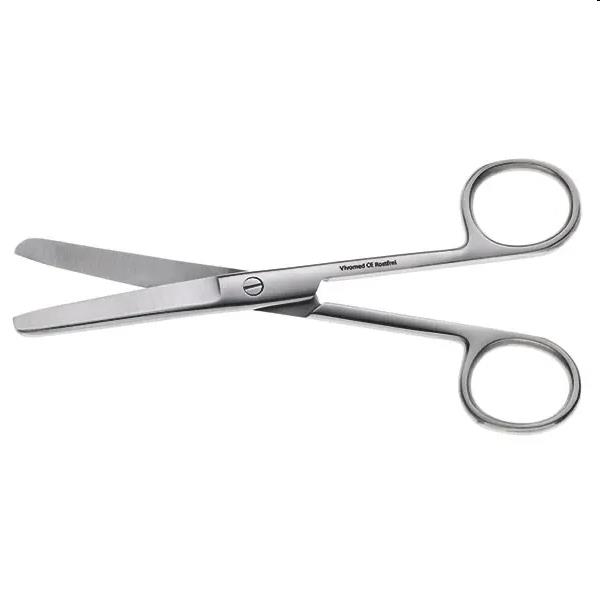 Chirurgische schaar, Recht, Stompe punt, Steriel