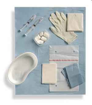 Catheter Inbrengset, Inclusief 10 ml Aquadest Spuit en Lubricating Jelly