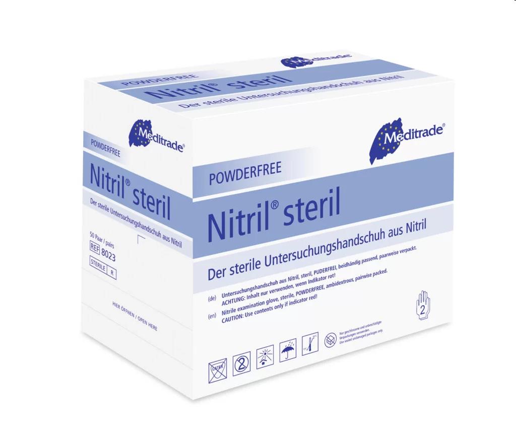 Ok Handschoenen, Steriel, Nitril, Huismerk