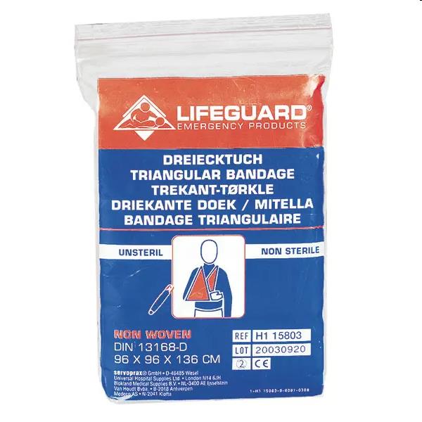 Armsling, mitella, inclusief veiligheidspelden, huismerk