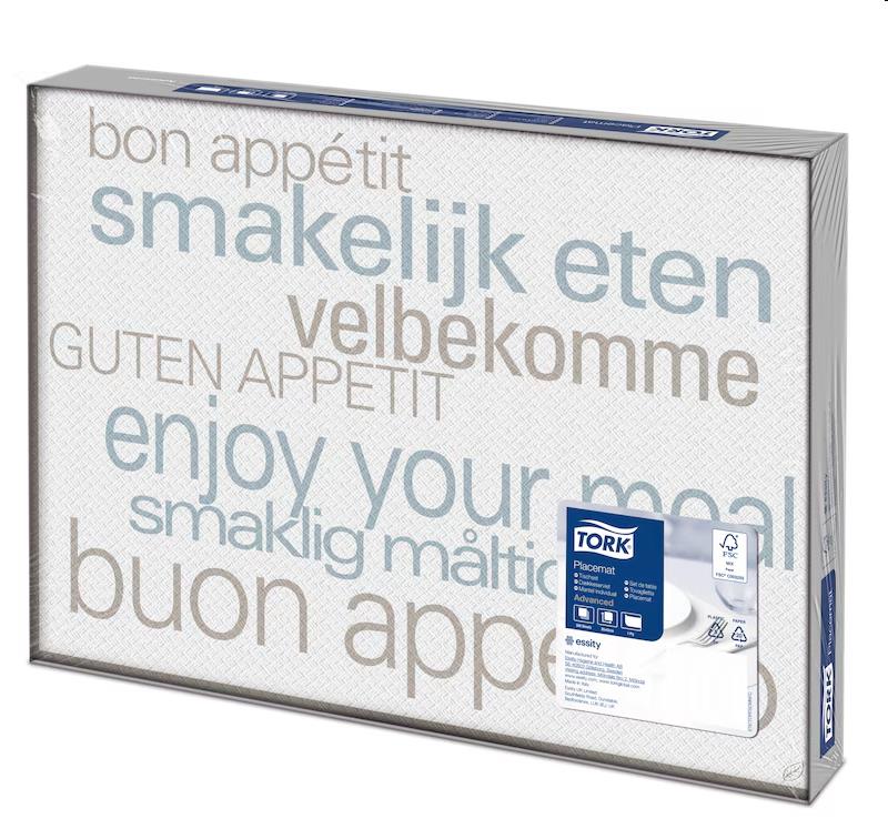 Placemat Text, Tork, Essity