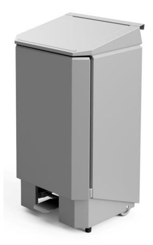 Afvalbakhouder, Standaar voorzien van zak-ophangbeugel