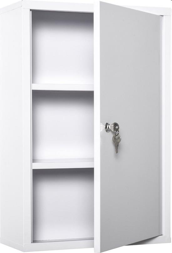 Medicijnkast, Voorraadkast, EHBO-Kast,3-Vaks, Kleankin
