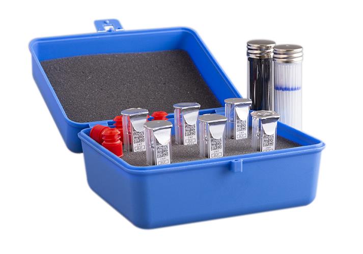 Laboratorium, Bloedonderzoek, Transportkoffer, Transport Box, QuikRead Cuvet, Aidian