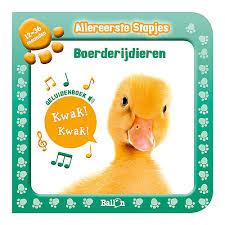 Speelgoed, Boek, Geluidenboek, Boerderijdieren