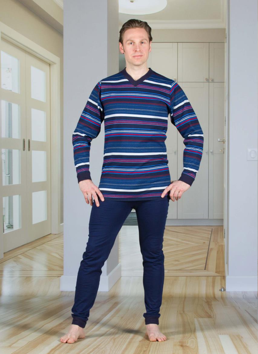 *Patientenoverall, Hansop, Jersey, Lange Mouw + Lange Pijp, 4Care