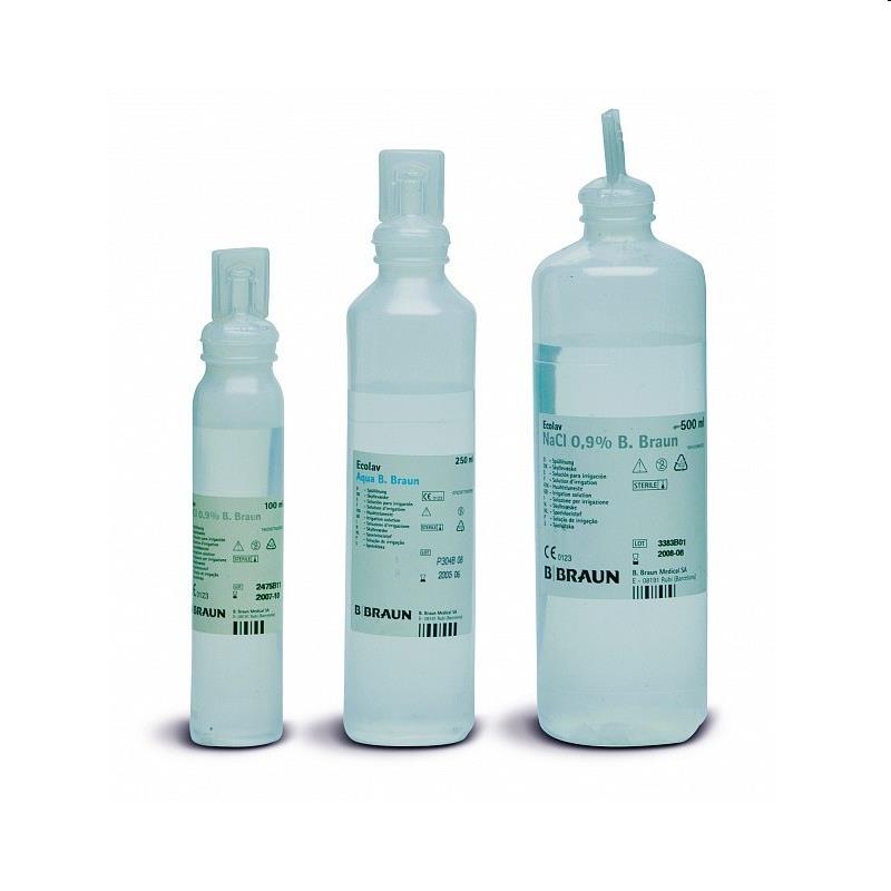 Vloeistof, Nacl 0,9% , Ecolav, BBraun