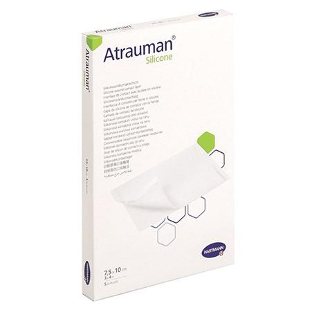 Siliconenhoudendverband, Atrauman Silicone, Ongecoat Zalfkompres, Steriel, Hartmann
