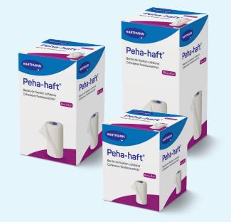 Zelfklevende Zwachtel, Windsel, Peha Haft, Hartmann