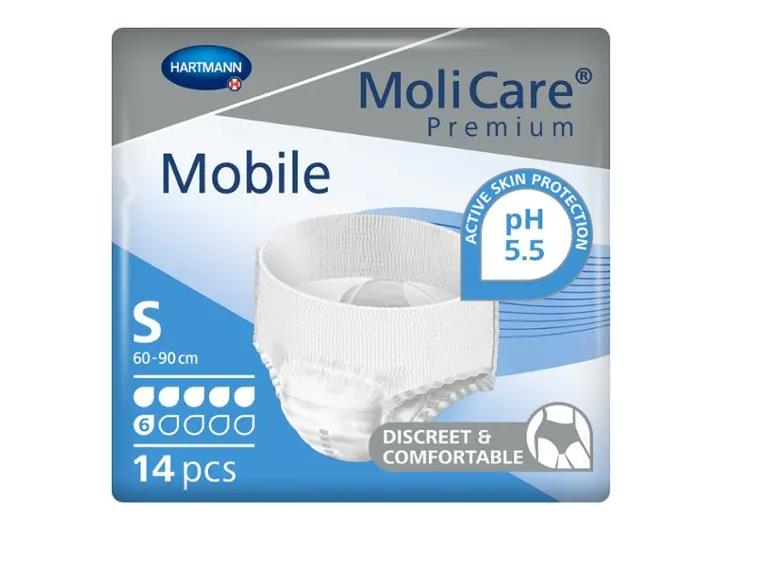 Incontinentie, MoliCare, Premium, Mobile, Incontinentiebroekje, Hartmann