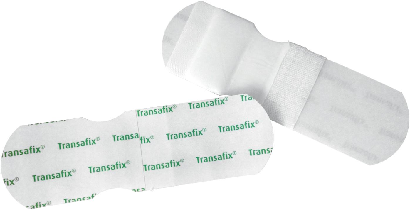 Catheterfixatie, Transafix nummer 2, fixatie geschiedt d.m.v. klittenband 