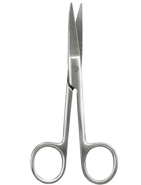 Schaar, Chirurgisch, gebogen, spits spits