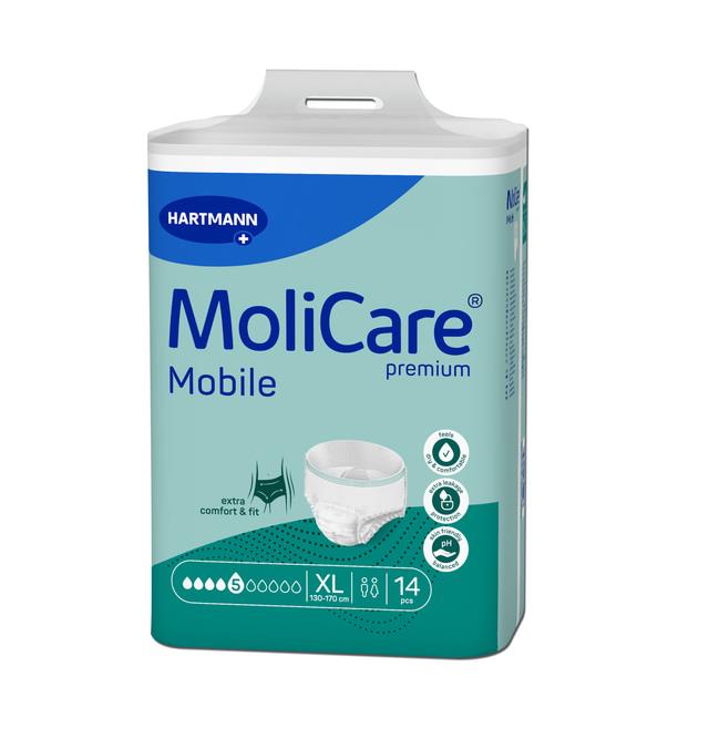 Incontinentie, MoliCare, Premium, Mobile, Incontinentiebroekje, Hartmann