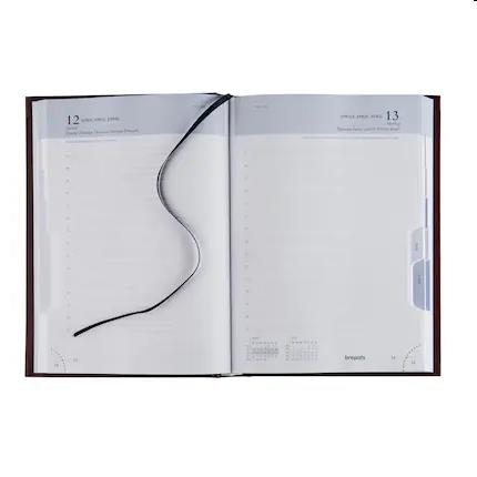 *Kantoorbenodigdheden, bureau-agenda met Lima omslag, Brepols Minister 218