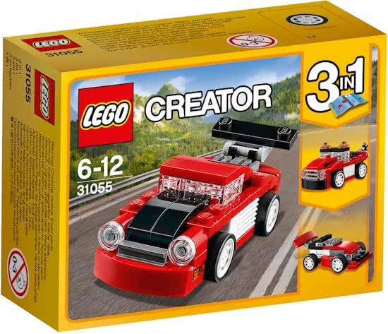 Lego creator, Rode Racewagen