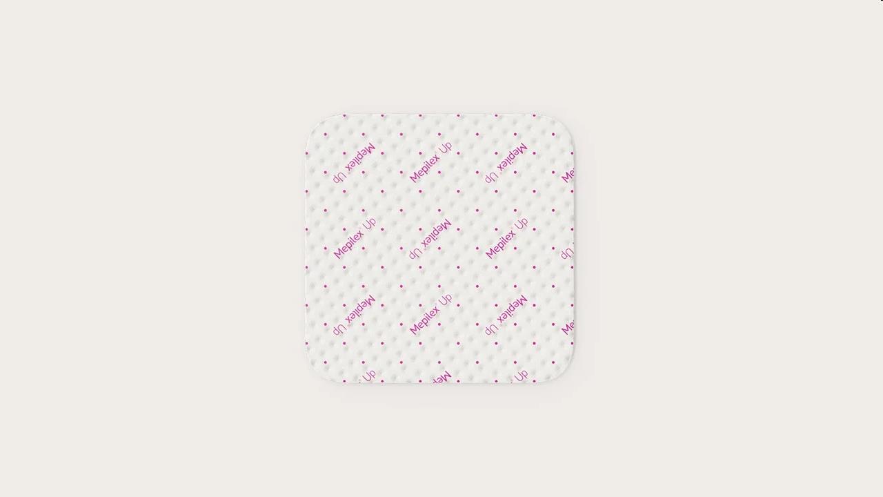 Schuimverband, Absorberend, Mepilex up, Molnlycke