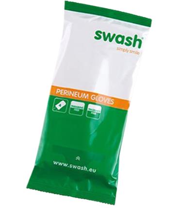 Disposable Perineum Wipes, Swash, Incontinentie, Parfumvrij, Arion, (4-pack)