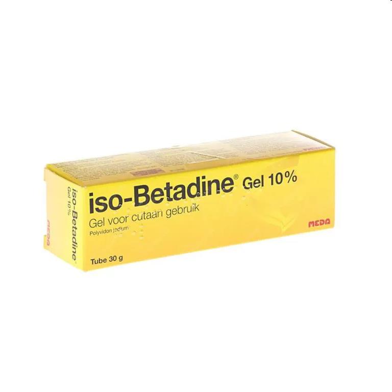Iso-Betadine Gel, voor cutaan gebruik