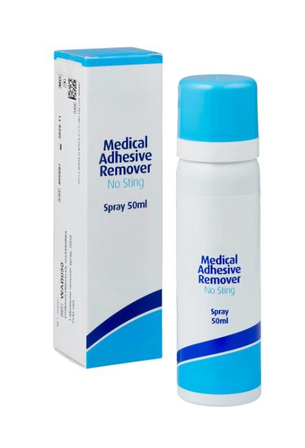 Stoma, Adhesive Remover Spray, Welland