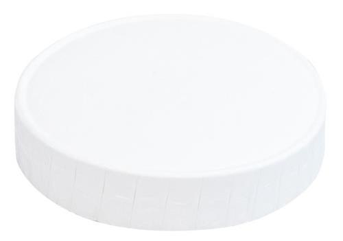 Deksel voor medicijnbeker, Papier met coating