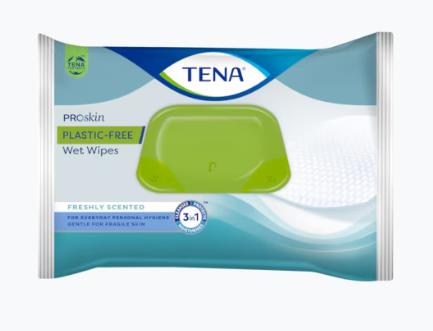 Tena, Proskin, Vochtige reiningsdoekjes, Zonder plastic