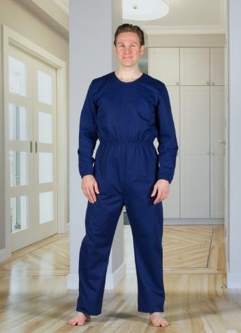 *Patientenoverall, Hansop, Lange Mouw + Lange Pijp, AntiScheur, 4Care