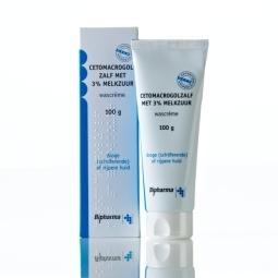 Cetomacrogolzalf met 3% melkzuur, Wascreme,  Bipharma