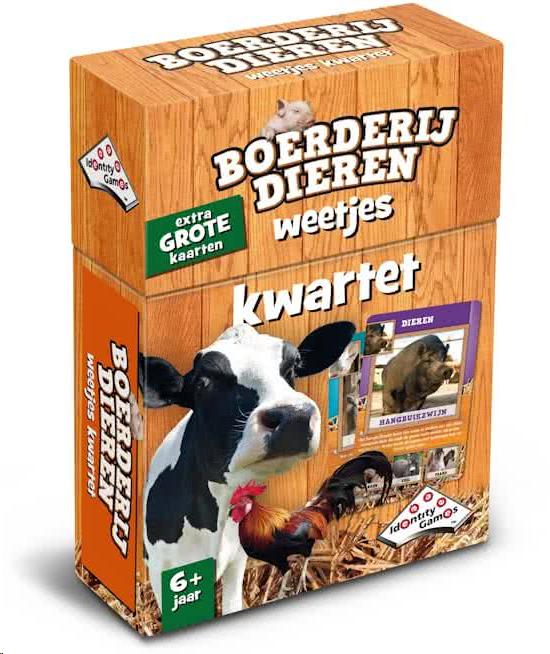 Kaartspel, Kwartet, Boerderij Weetjes