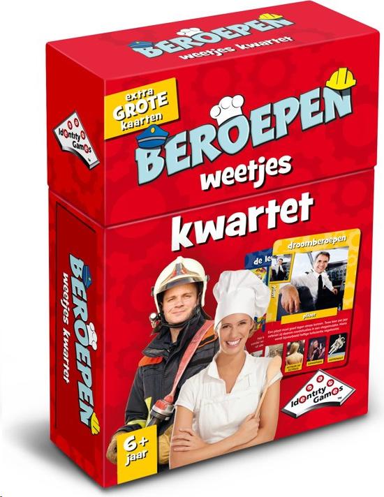 Kaartspel, Kwartet, Beroepen Weetjes