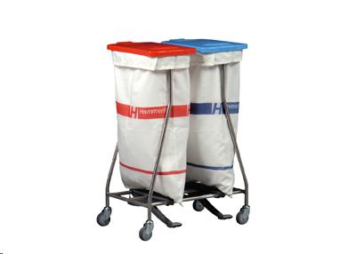 Waswagen, Wasverzamelaar, 2 Rings, Met Voetbediening, Hammerlit