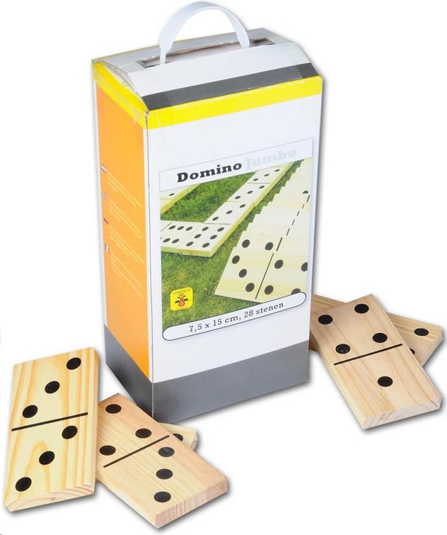 Domino Jumbo, Hout, Longfield Games