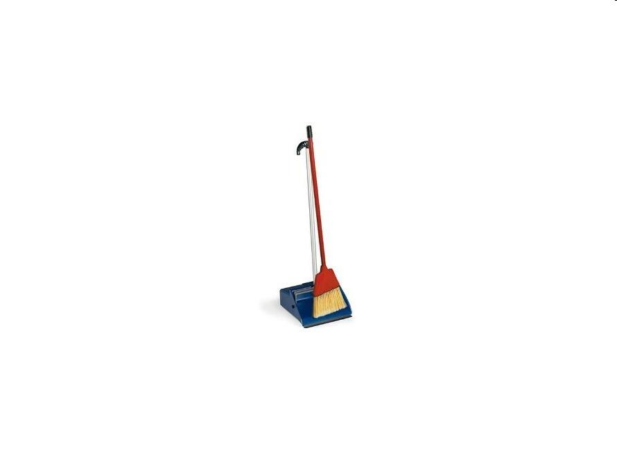 Dustpan, Blue Jobby, stoffer en blik op steel, Ecolab