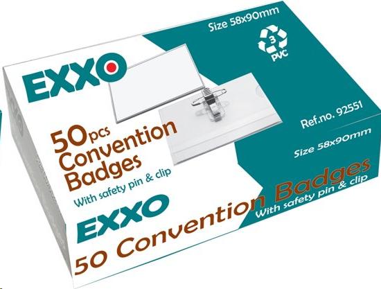 Badges, ID Badge, Met Clip en Speld
