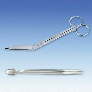 Instrumenten, Verbandschaar, Gebogen, Lister