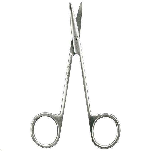 Schaar, Prepareerschaar, Gebogen Model