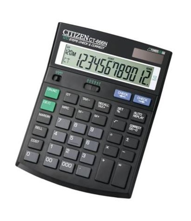 Citizen CT-666N rekenmachine voor kantoor