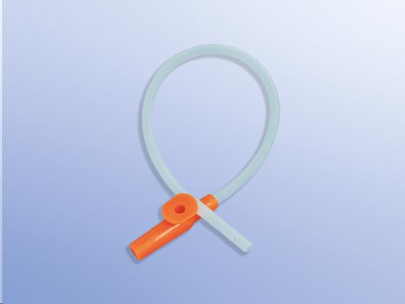 Uitzuig catheter, soft PVC, met vingertip