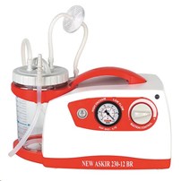 Uitzuigapparaat, New Askir 230-12 BR, Netstroom en Accu Uitzuigapparaat, New Askir 230-12 BR, Netstroom en Accu