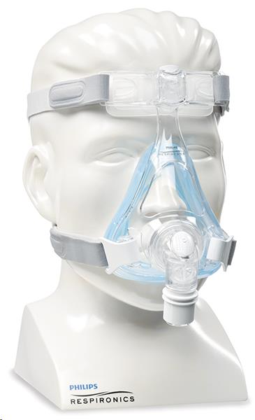 CPAP, volgelaatsmasker, Philips Respitonics, amara gel