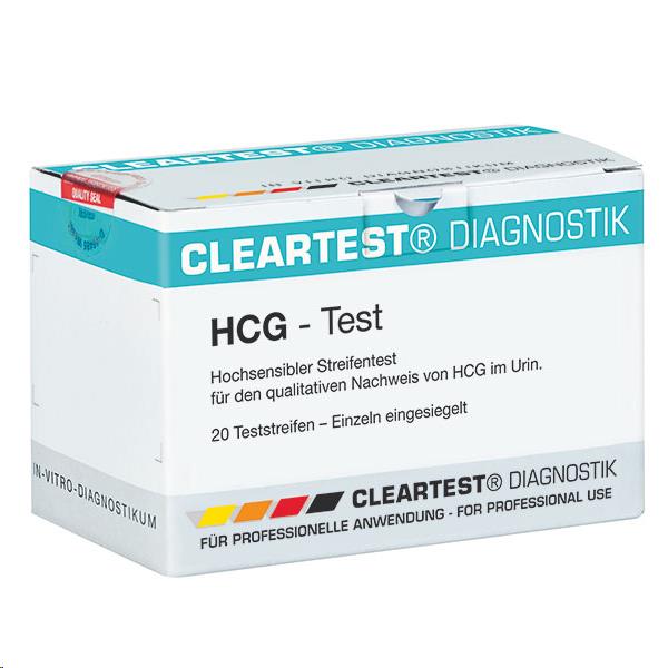 Zwangerschapstest, Cleartest, Teststrips