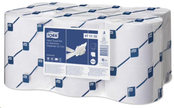 Handdoek op Rol, H13 Advance, 2-laags, Tork