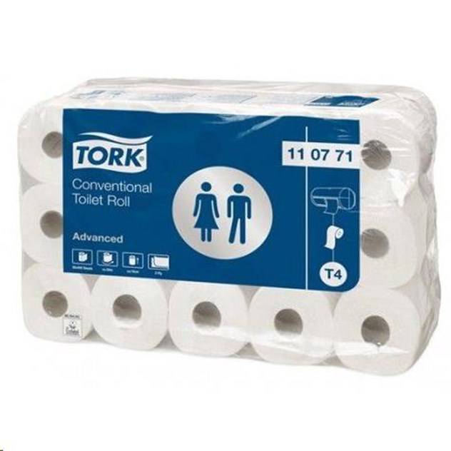 Toiletrol, Toiletpapier, T4 Advance, 2 Laags, Tork