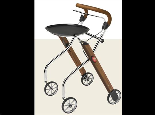 Binnenollator, Indoor Rollator Let's Go, Inc Dienblad Trust