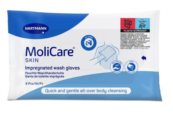 Disposables vochtig washandje, Molicare Skin, Hartmann