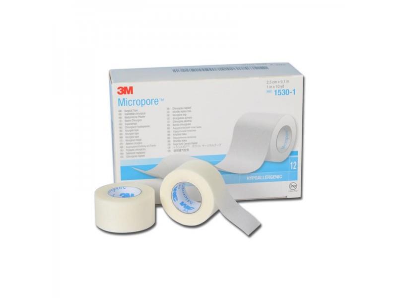 Fixatie Pleister, Micropor, Zonder Klemring, 3M