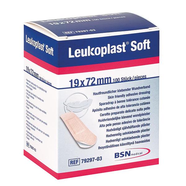 Pleister Strips, Leukoplast Soft, BSN