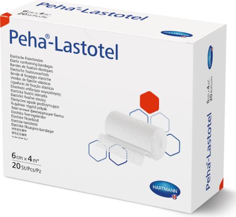 Fixatie Zwachtel, Peha Lastotel, Ongecellofaneerd, Hartmann
