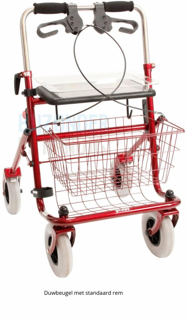Rollator, Provo 2e Generatie, Met Duwbeugel, Druk Looprem, Premis